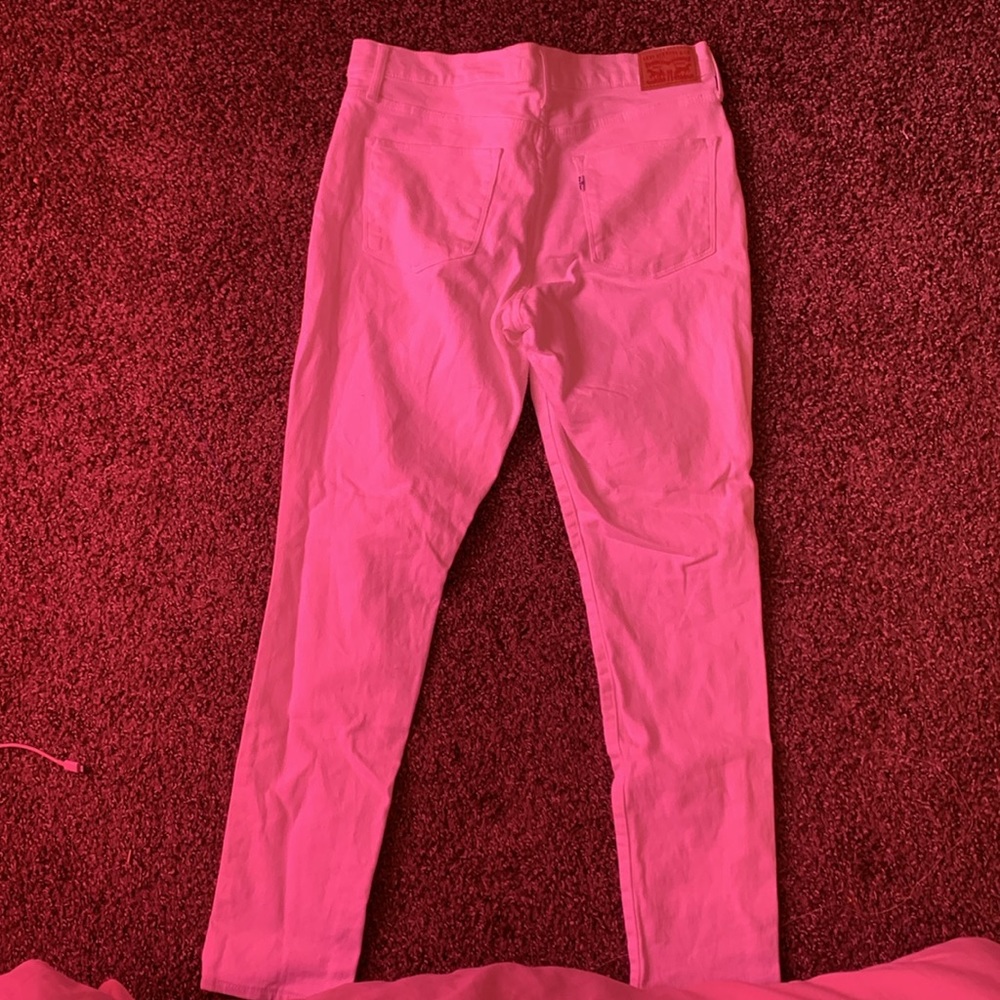 WHITE LEVIS JEANS - Picture 2 of 2